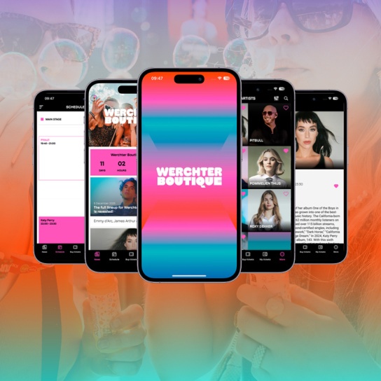Download de Werchter Boutique-app!