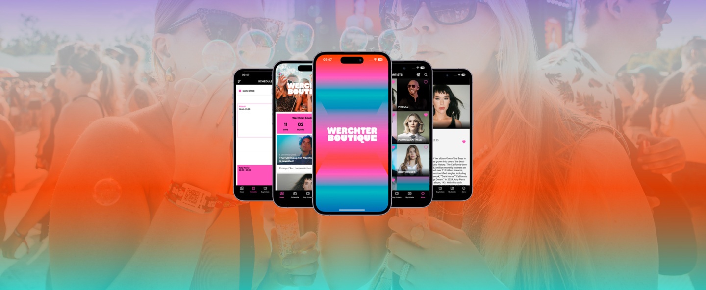 Download de Werchter Boutique-app!
